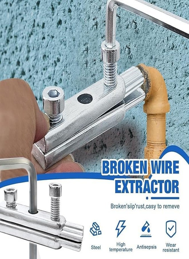 VishBin Broken Pipe Extractor Tool for Damaged Screw Remover And Extractor, Multifunctional Handle Broken Faucet Removal Tool - Image 5